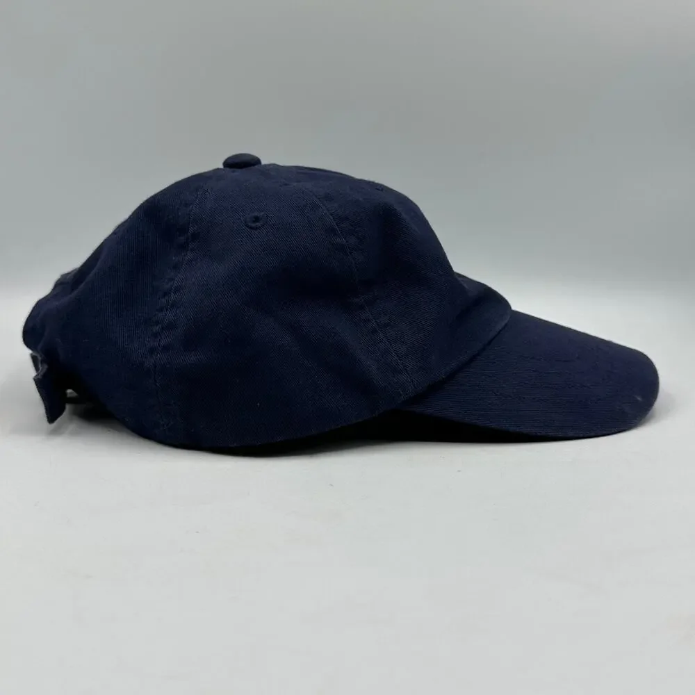 Polo Ralph Lauren Hat Cap Toddler 2T-4T Navy Blue Strapback Iconic Pony Logo